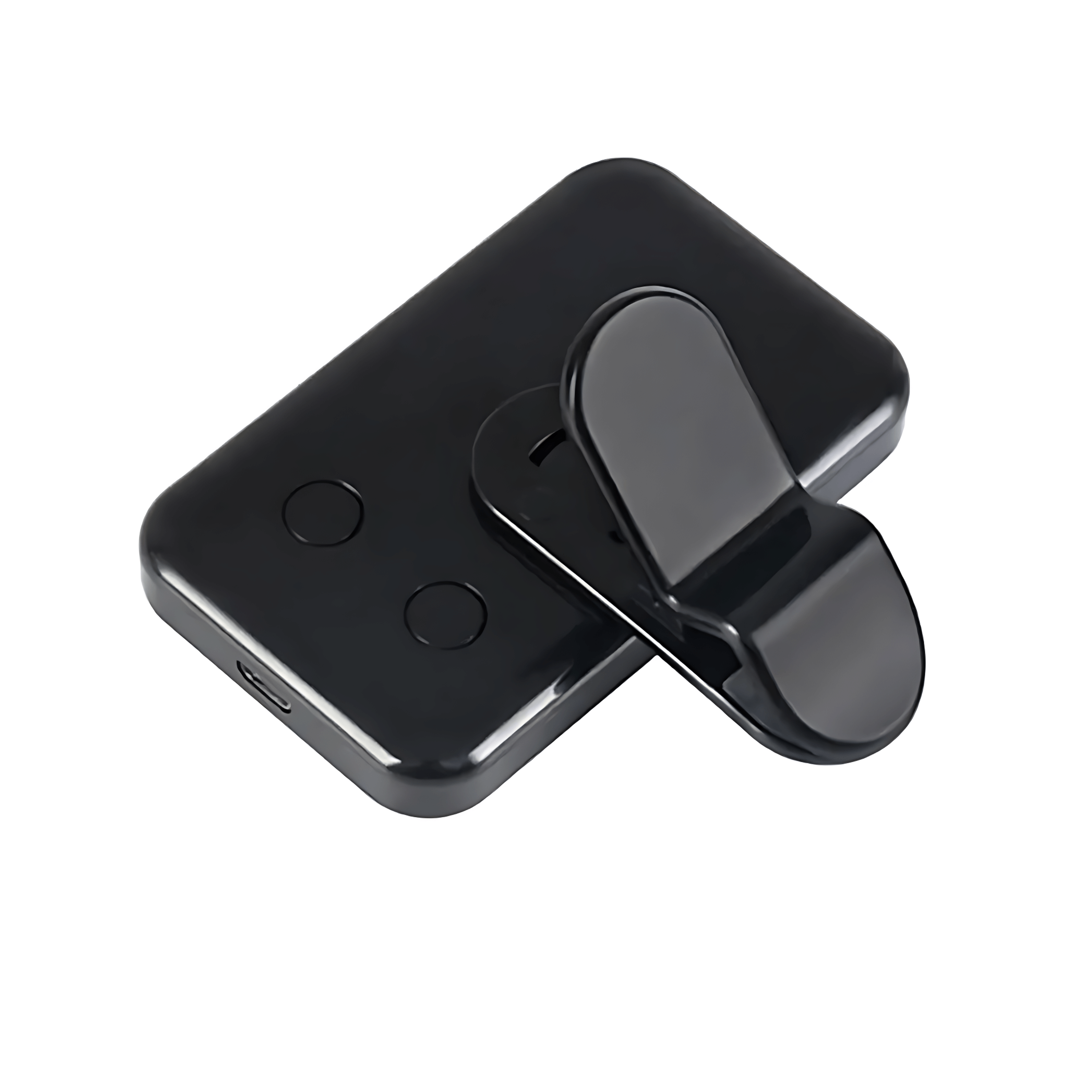 Pocket LED Selfie Light – Clip-On Phone & Laptop Fill Light with black design and clip.