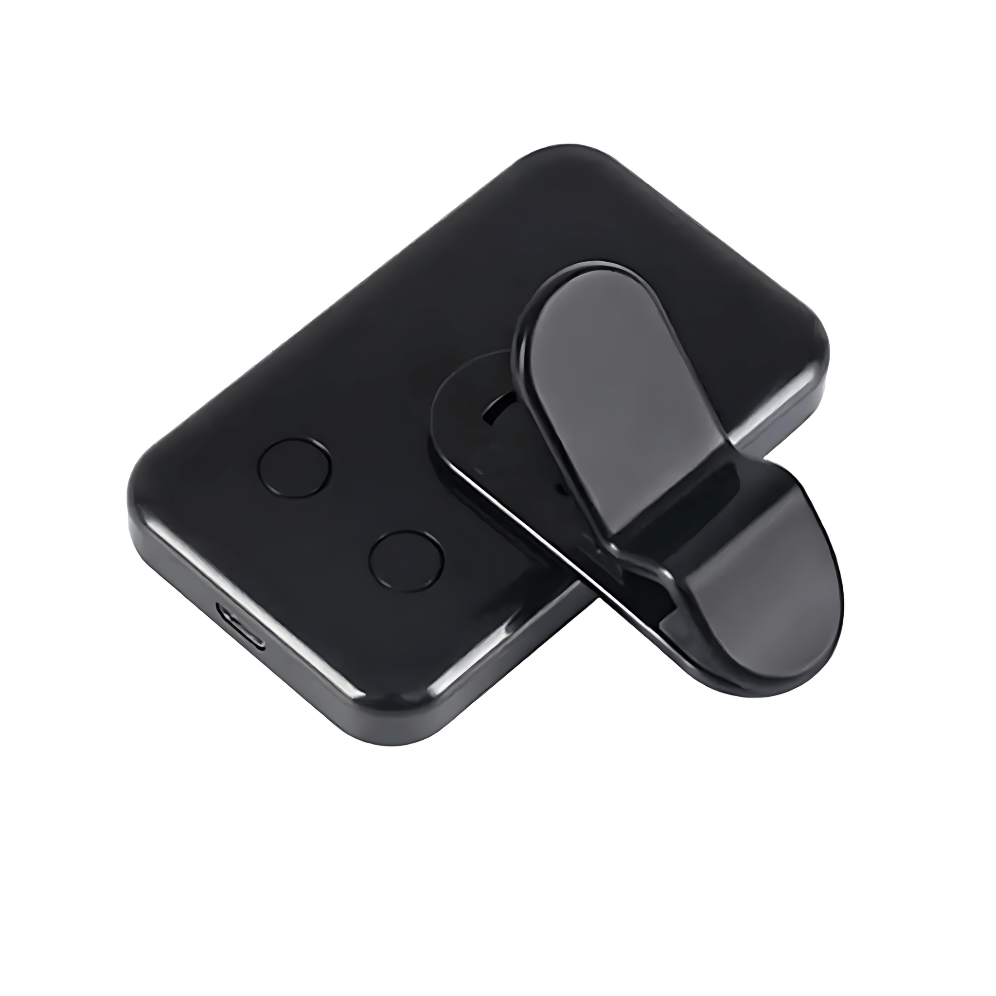 Pocket LED Selfie Light – Clip-On Phone & Laptop Fill Light with black design and clip.