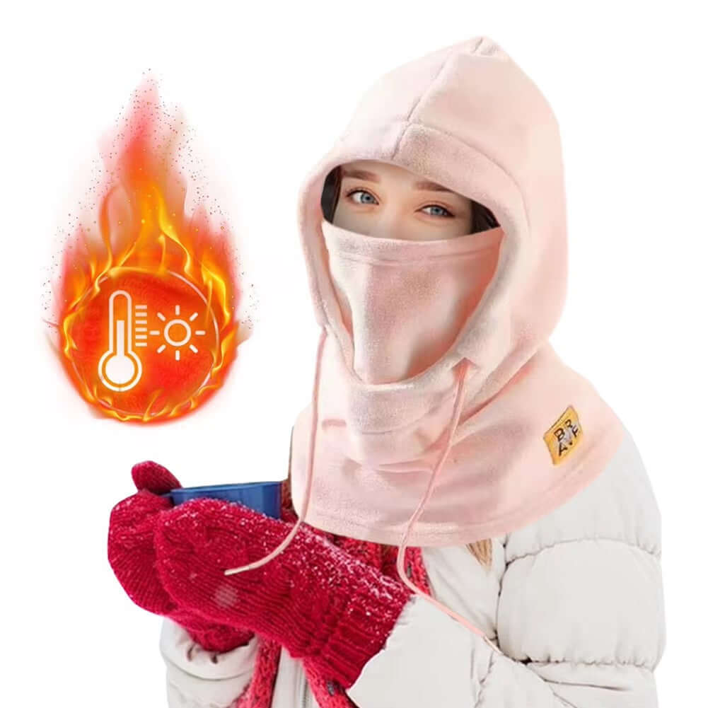 3-in-1 Thermal Winter Balaclava – Windproof Hat, Mask & Neck Warmer Set