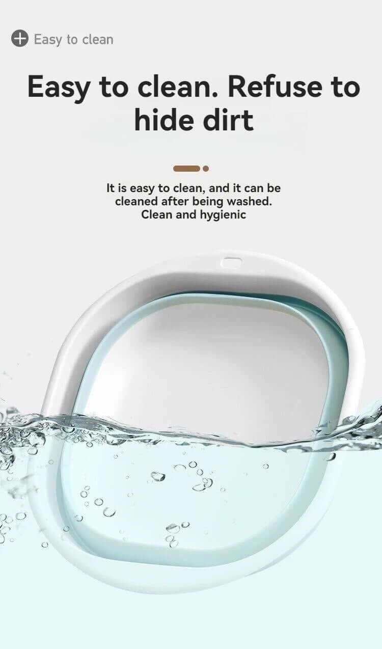 Collapsible Foot Soaking Basin – Portable Space-Saving Foot Spa Tub