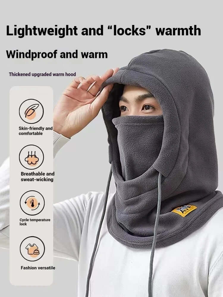 3-in-1 Thermal Winter Balaclava – Windproof Hat, Mask & Neck Warmer Set