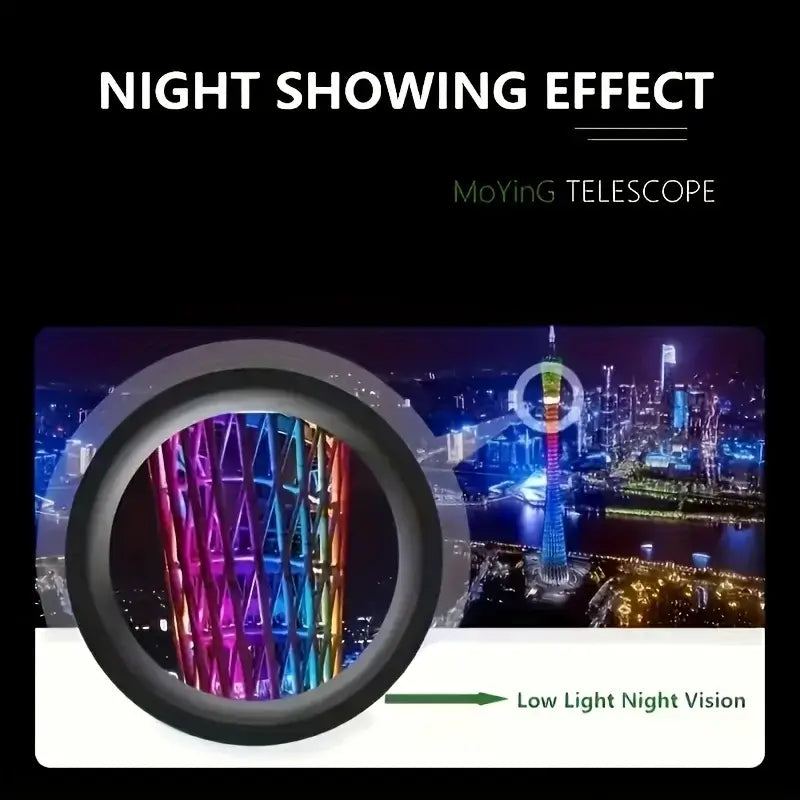 2000x25 HD Portable Monocular Telescope – Mini Smartphone Zoom Lens