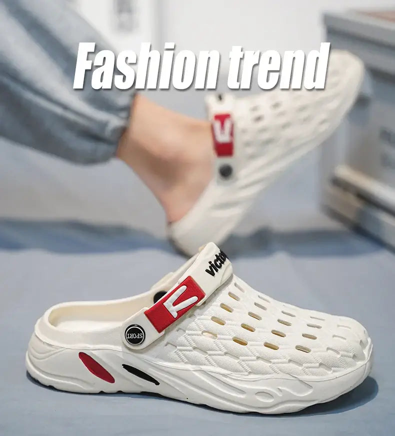 Ultra-Lightweight Summer Garden Clogs – Versatile Outdoor & Home Sandals