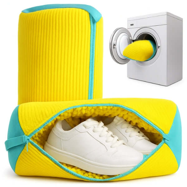 Heavy-Duty Shoe Wash Bag – Protective Laundry Net for Sneakers & Trainers