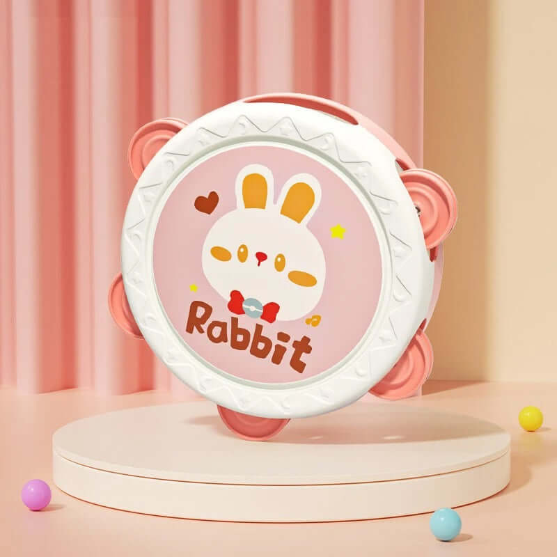 Montessori 3-in-1 Baby Drum Toy – Interactive Musical Learning Center - Poppix