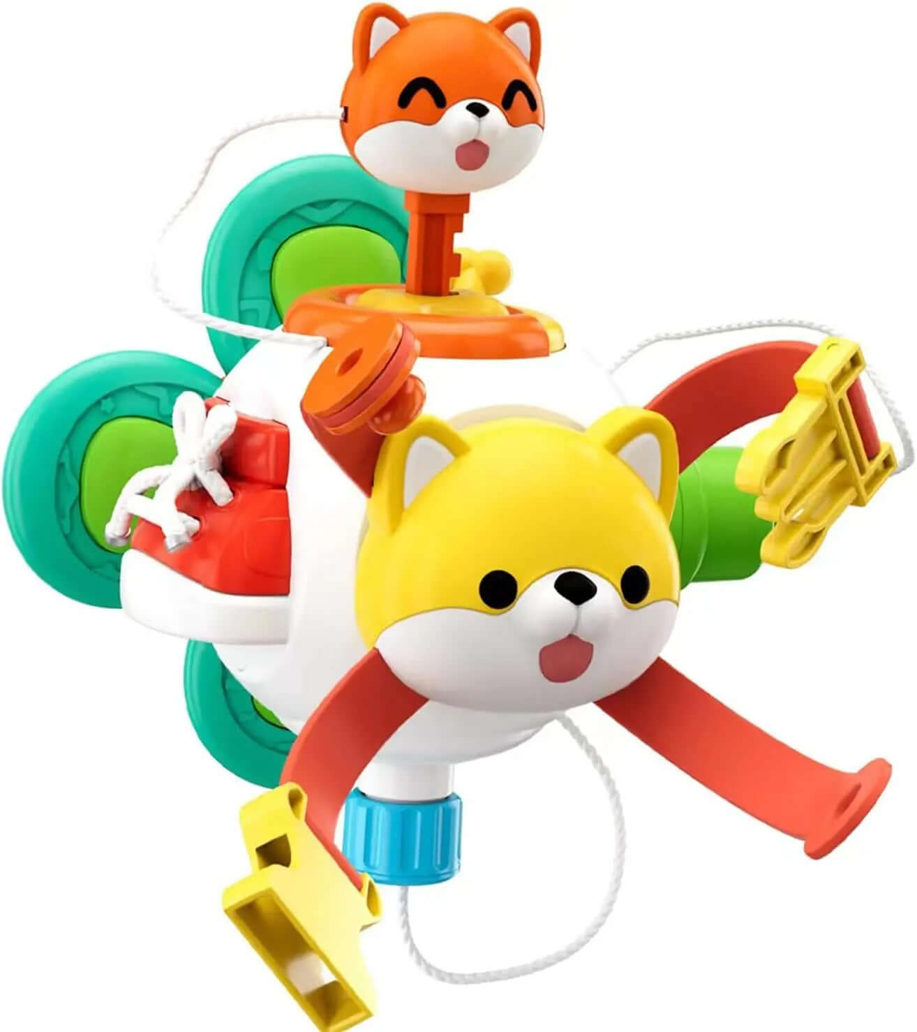 Montessori Busy Board Cube – Sensory Learning & Fine Motor Skill Toy - Poppix