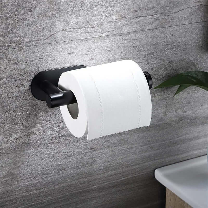 Adhesive Under-Cabinet Paper Towel Holder – No-Drill Kitchen & Bathroom Rack