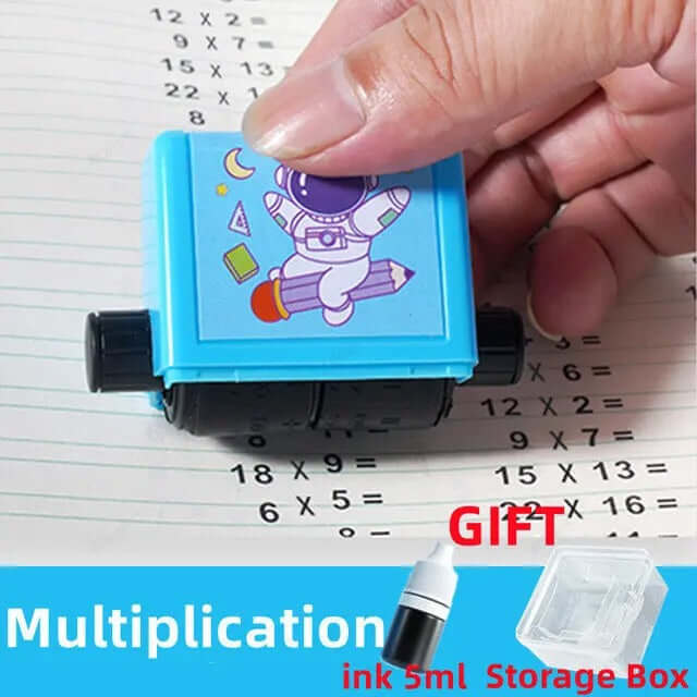 2-in-1 Digital Math Roller Stamp – Rapid Addition & Subtraction Practice