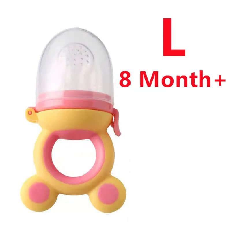 Silicone Baby Fruit Feeder & Teether – BPA-Free Fresh Food Pacifier - Poppix