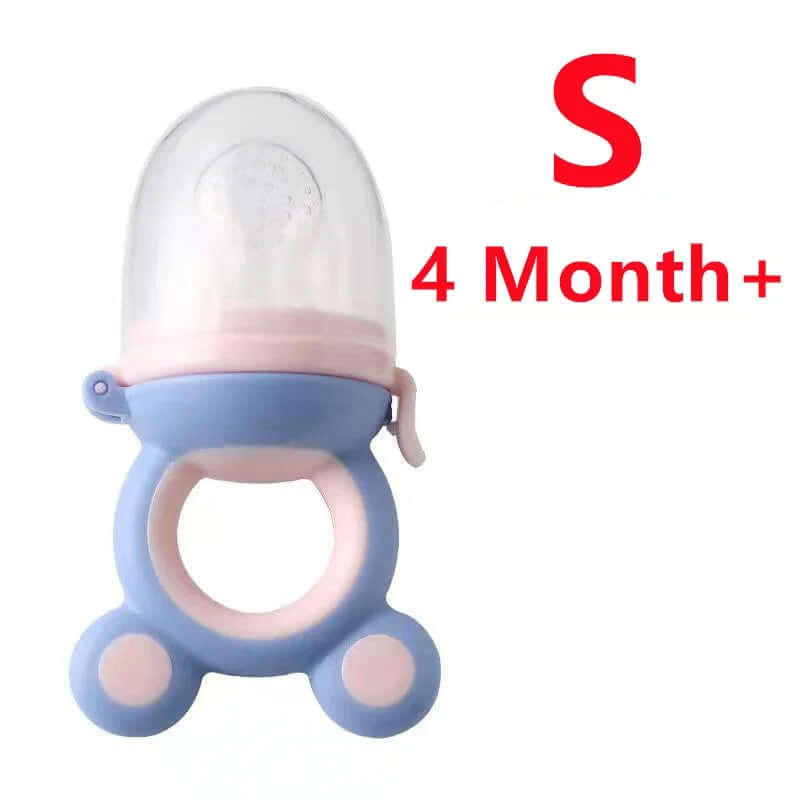 Silicone Baby Fruit Feeder & Teether – BPA-Free Fresh Food Pacifier - Poppix
