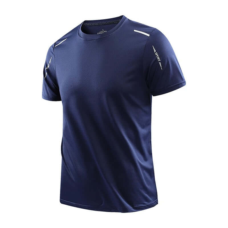 Men's Quick-Dry Performance T-Shirt – Breathable Moisture-Wicking Sport Tee - Poppix