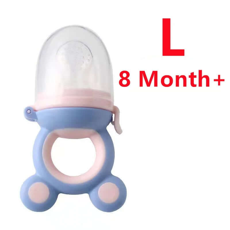 Silicone Baby Fruit Feeder & Teether – BPA-Free Fresh Food Pacifier - Poppix