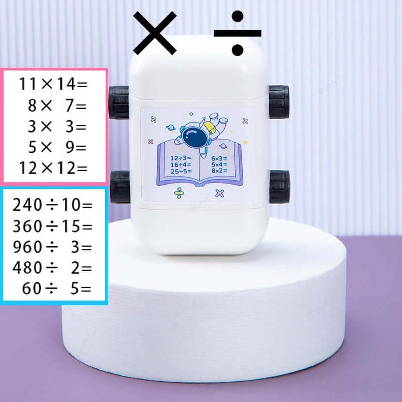 2-in-1 Digital Math Roller Stamp – Rapid Addition & Subtraction Practice