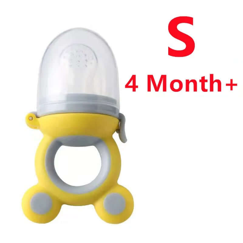 Silicone Baby Fruit Feeder & Teether – BPA-Free Fresh Food Pacifier - Poppix