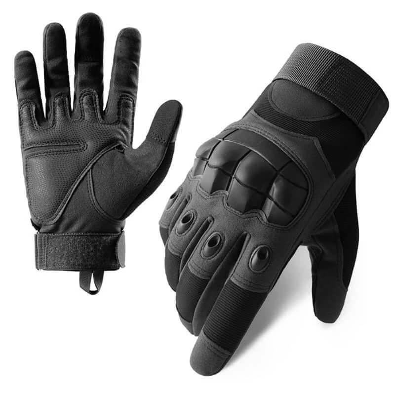 Touchscreen Summer Motorcycle Gloves – Breathable Full-Finger Riding Gear - Poppix