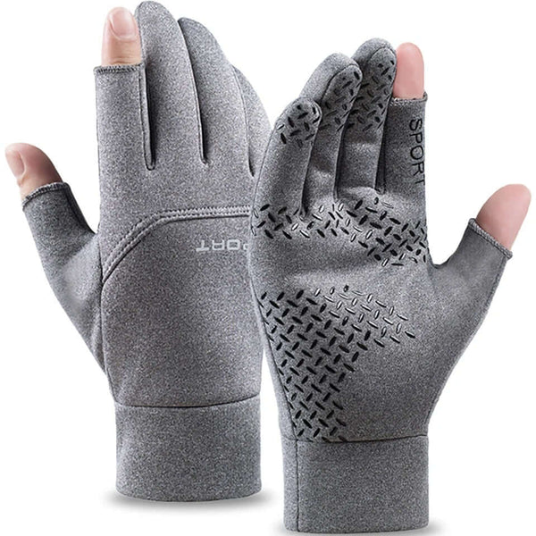 Pro-Angler Winter Fishing Gloves – Touchscreen & 2-Finger Flip Design