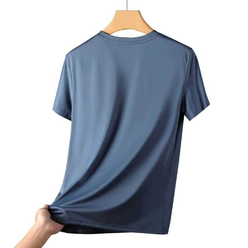 Men's Quick-Dry Performance T-Shirt – Breathable Moisture-Wicking Sport Tee - Poppix