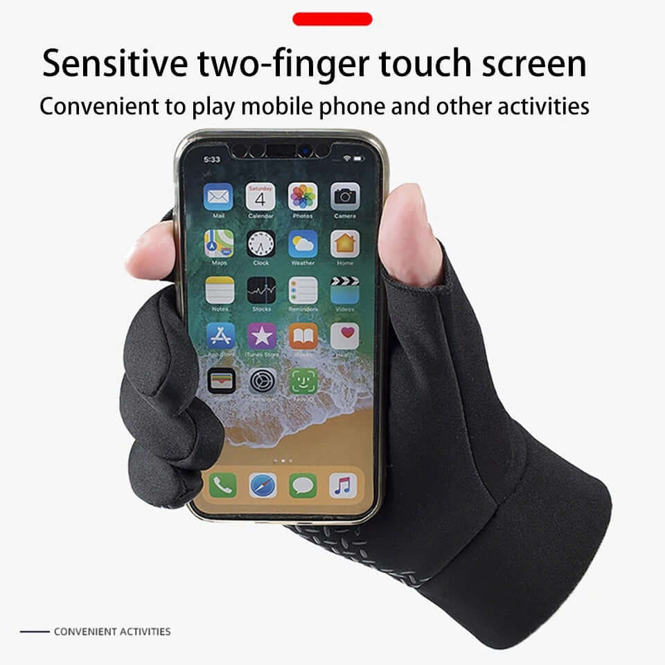 Pro-Angler Winter Fishing Gloves – Touchscreen & 2-Finger Flip Design