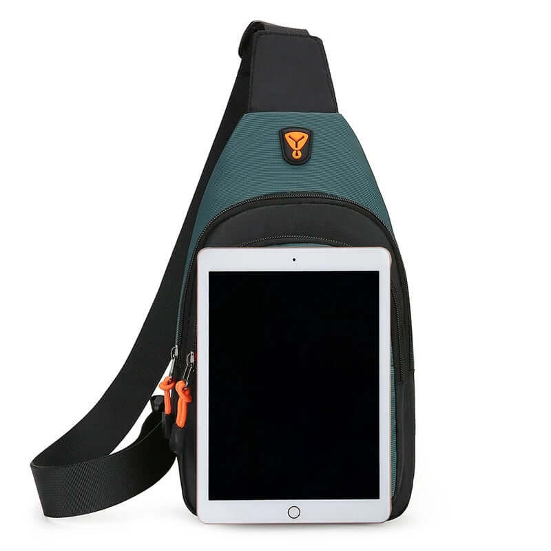 Men’s Waterproof Tactical Sling Bag – Lightweight Outdoor Crossbody Pack - Poppix