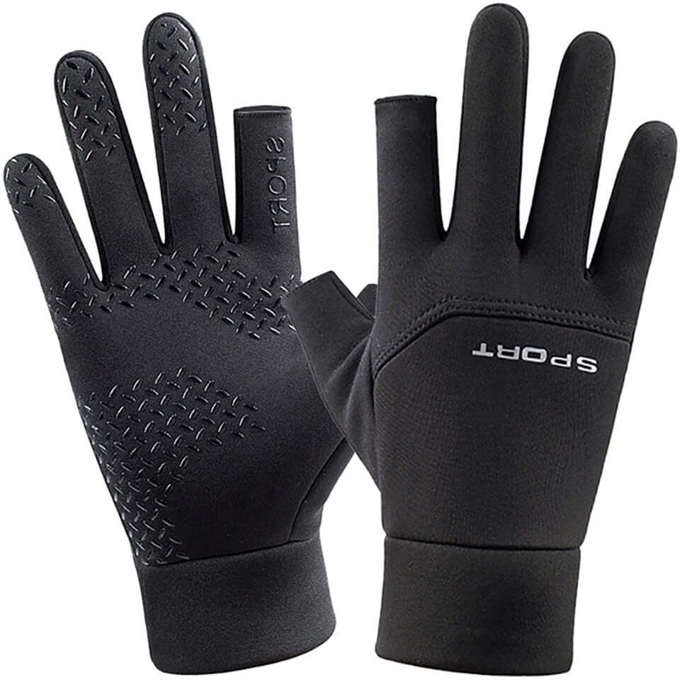 Pro-Angler Winter Fishing Gloves – Touchscreen & 2-Finger Flip Design