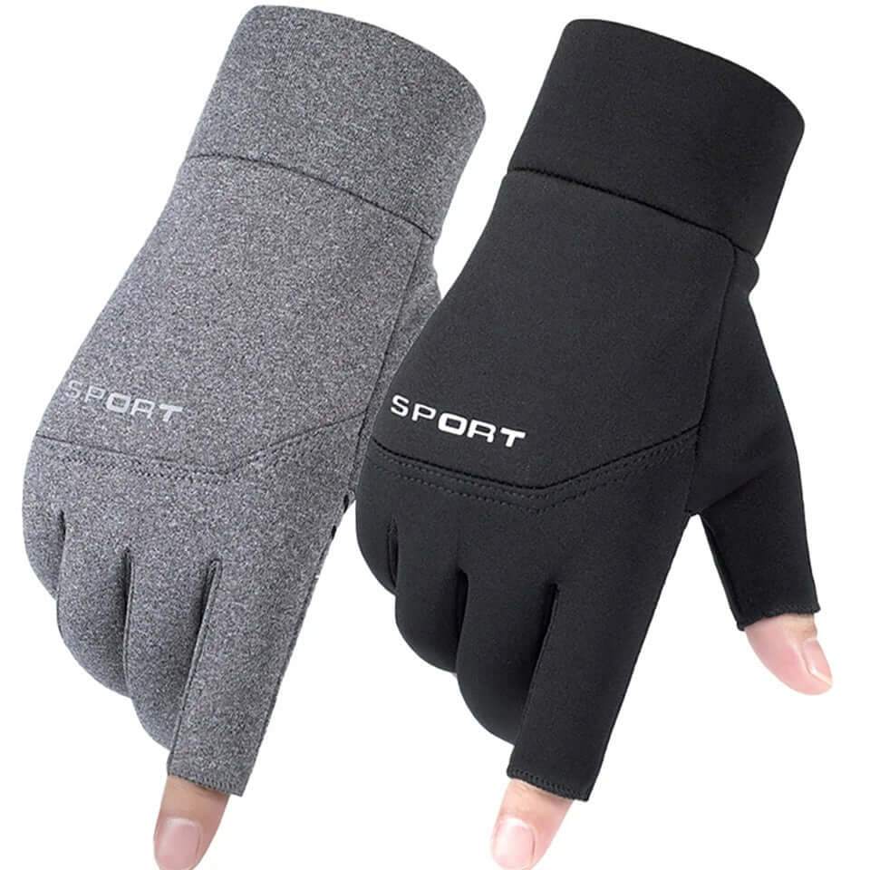 Pro-Angler Winter Fishing Gloves – Touchscreen & 2-Finger Flip Design