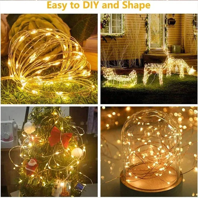 3M LED Curtain String Lights - Poppix