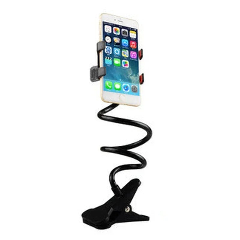Flexible 360° Lazy Phone Holder – Long Arm Bed & Desk Mount Stand - Poppix