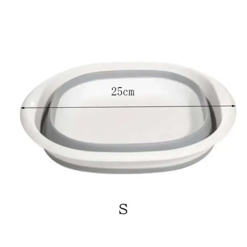 Collapsible Foot Soaking Basin – Portable Space-Saving Foot Spa Tub