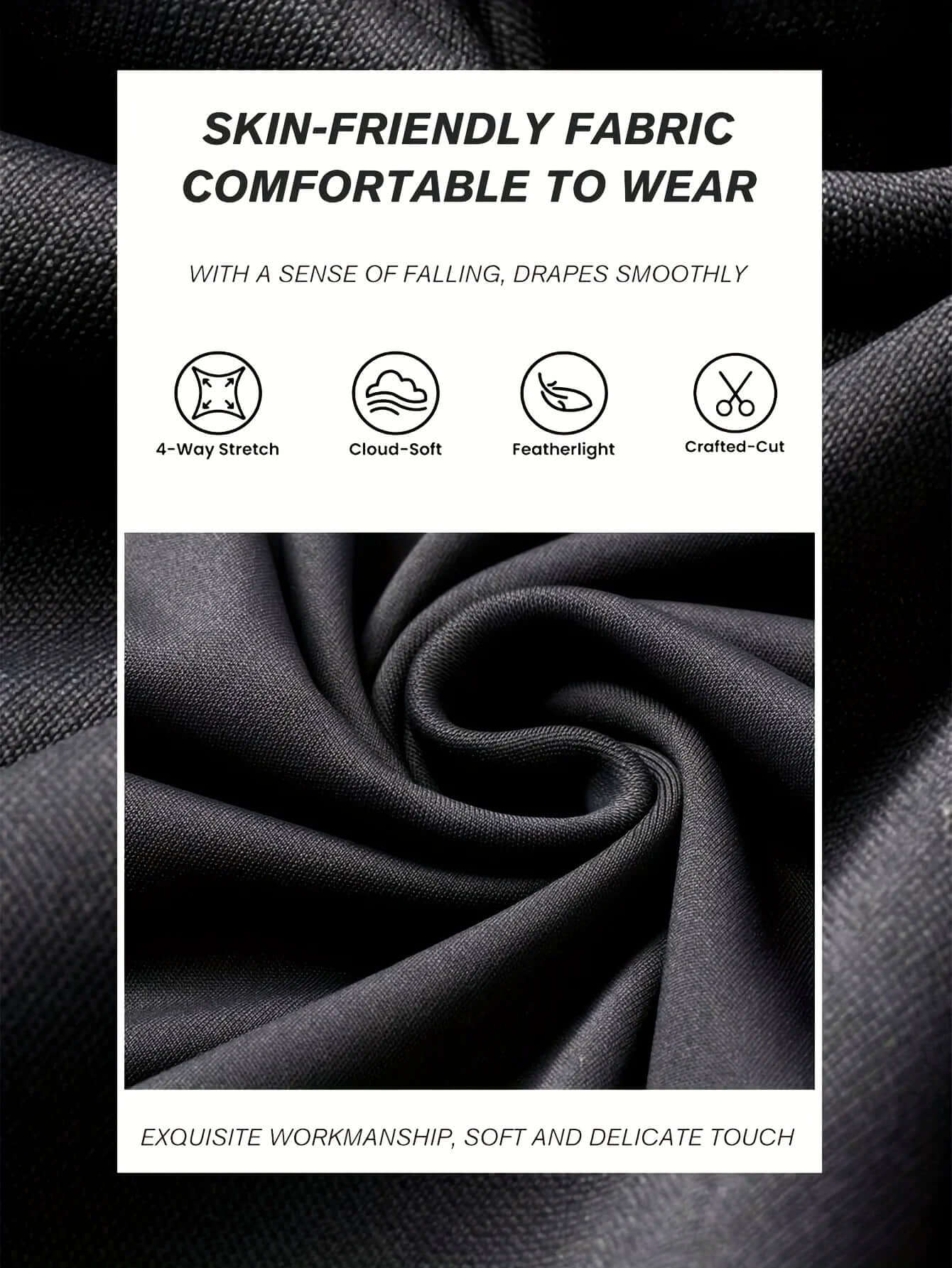 High-Waisted Slim-Fit Flared Pants – Elegant Black Wide-Leg Trousers