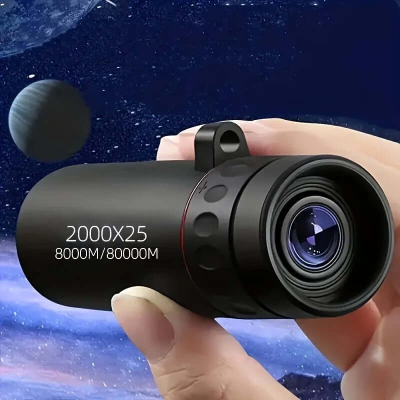 2000x25 HD Portable Monocular Telescope – Mini Smartphone Zoom Lens