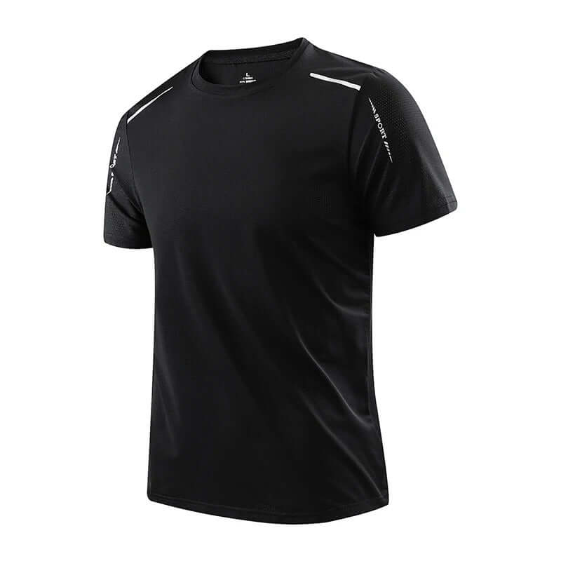Men's Quick-Dry Performance T-Shirt – Breathable Moisture-Wicking Sport Tee - Poppix