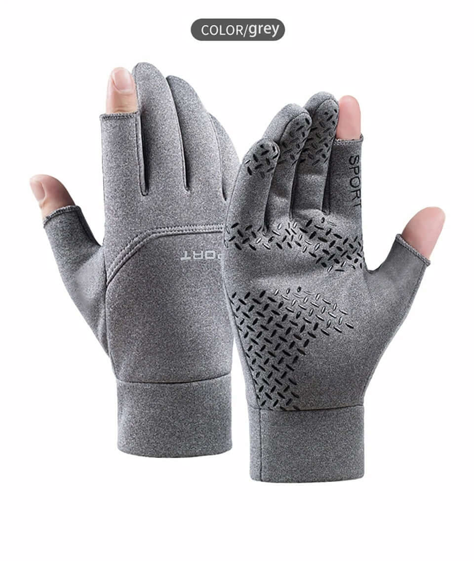 Pro-Angler Winter Fishing Gloves – Touchscreen & 2-Finger Flip Design