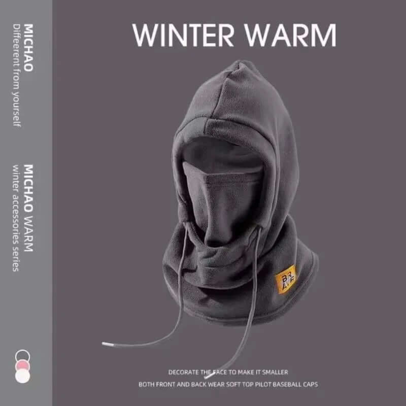 3-in-1 Thermal Winter Balaclava – Windproof Hat, Mask & Neck Warmer Set