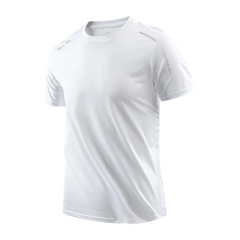 Men's Quick-Dry Performance T-Shirt – Breathable Moisture-Wicking Sport Tee - Poppix