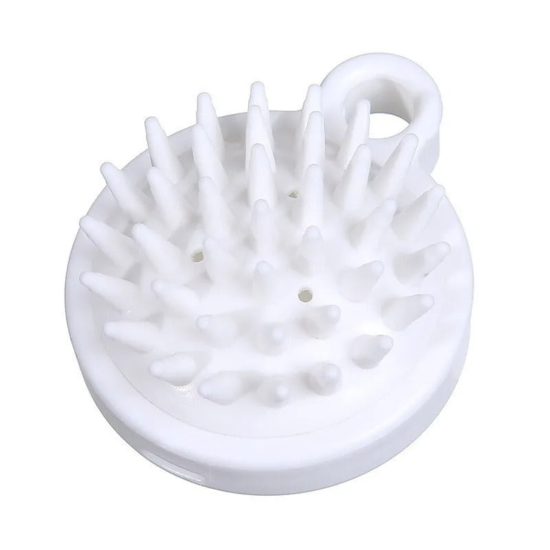 Silicone Scalp Massager & Shampoo Brush – Deep Cleaning Hair Scrubber - Poppix