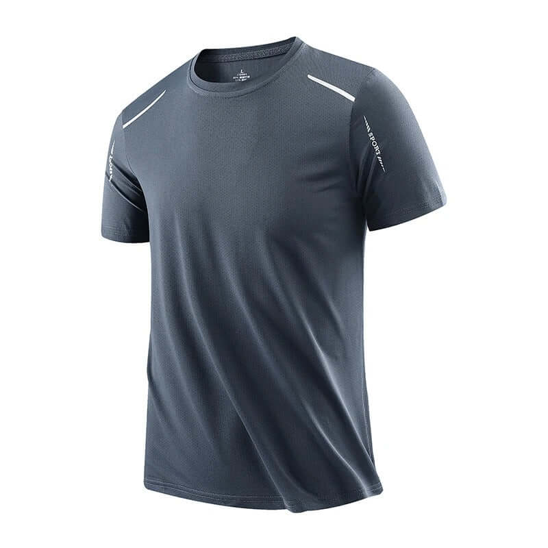Men's Quick-Dry Performance T-Shirt – Breathable Moisture-Wicking Sport Tee - Poppix